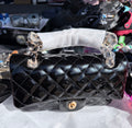 Black handbag